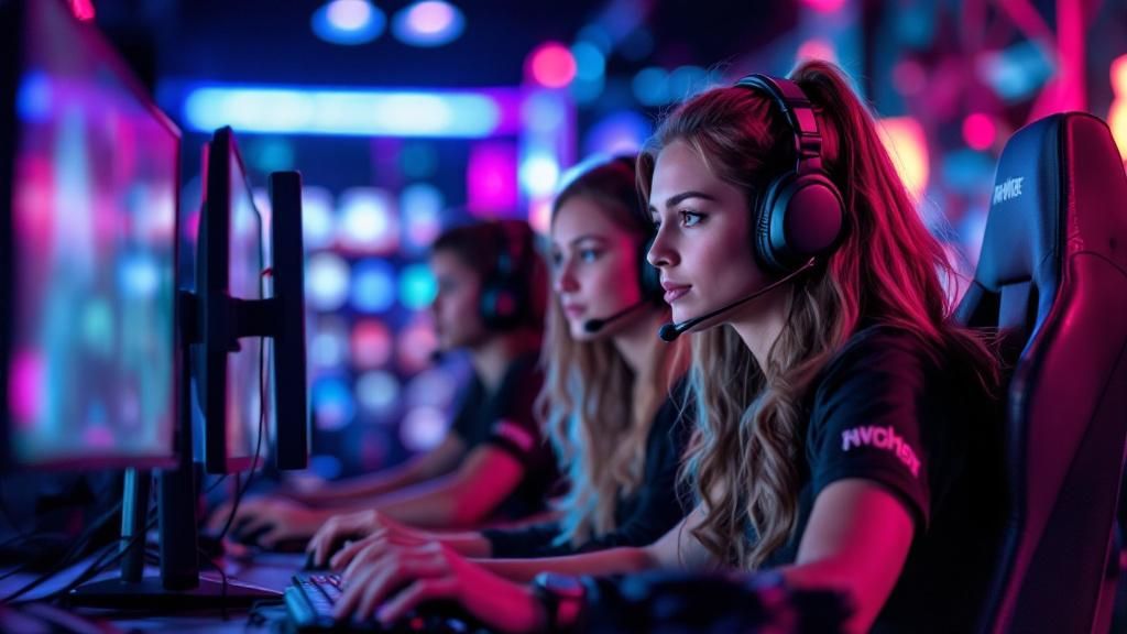 Women’s Participation in Competitive Gaming Competitions Hits All-Time High Numbers